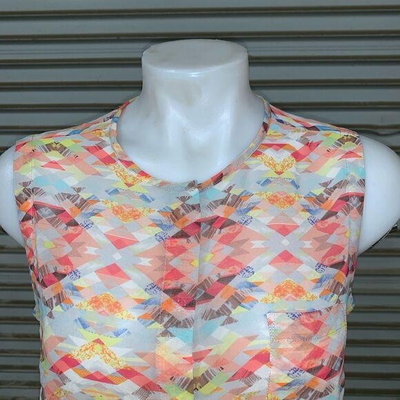 Cabi size small colorful sleeveless top - Picture 4 of 8